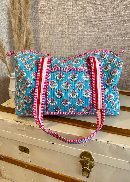 Botanical duffle bag