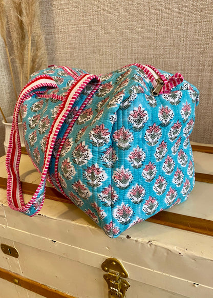 Botanical duffle bag
