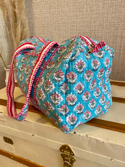 Botanical duffle bag