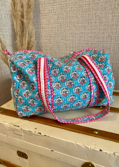 Botanical duffle bag