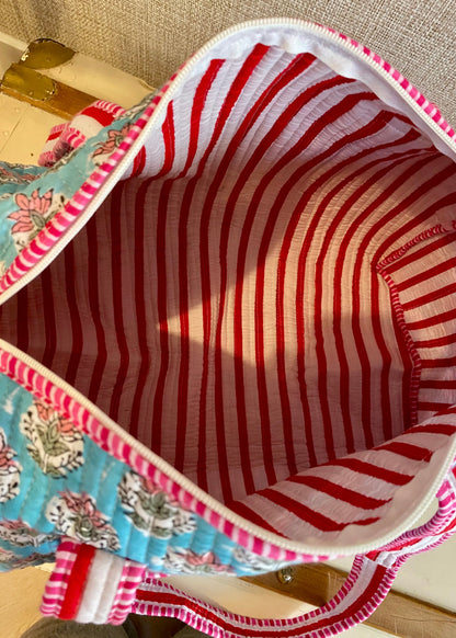 Botanical duffle bag