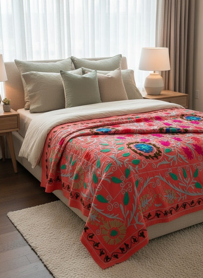 Handgemaakte sprei ibiza stijl