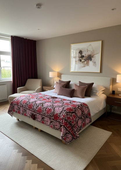 Handgemaakte sprei sweet floral