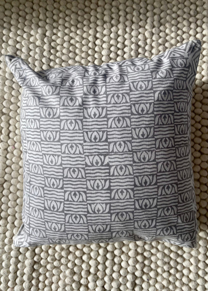 Katoenen kussen met Marrokaans mozaïek - 40x40 cm