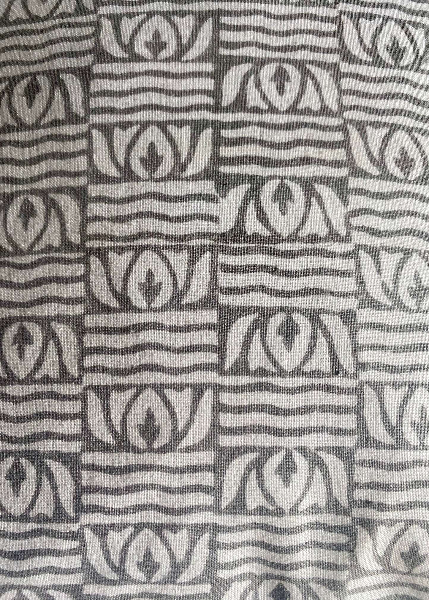 Katoenen kussen met Marrokaans mozaïek - 40x40 cm