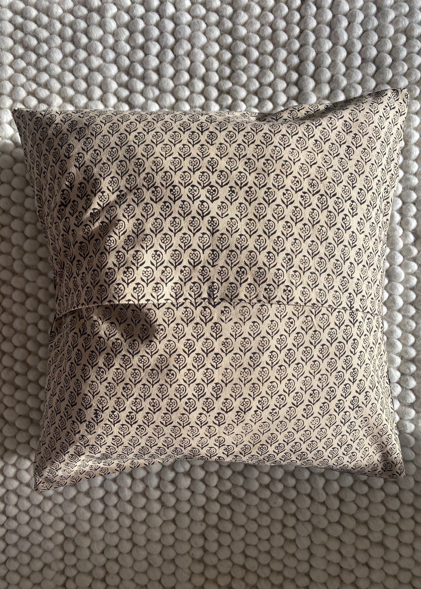 Katoenen kussen met herfstkleuren - 40x40 cm