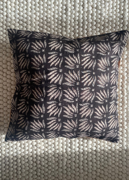 Katoenen kussen met herfstkleuren - 40x40 cm