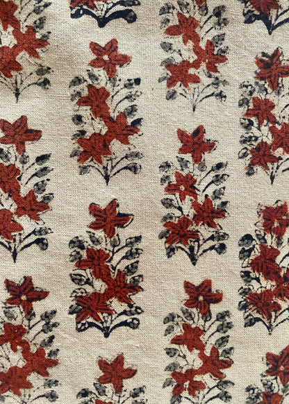 Katoenen kussen met herfstkleuren - 40x40 cm