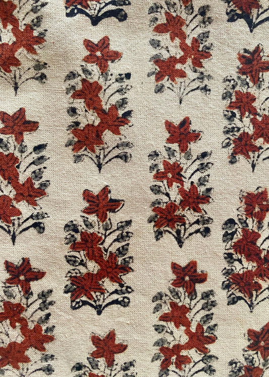 Katoenen kussen met herfstkleuren - 40x40 cm