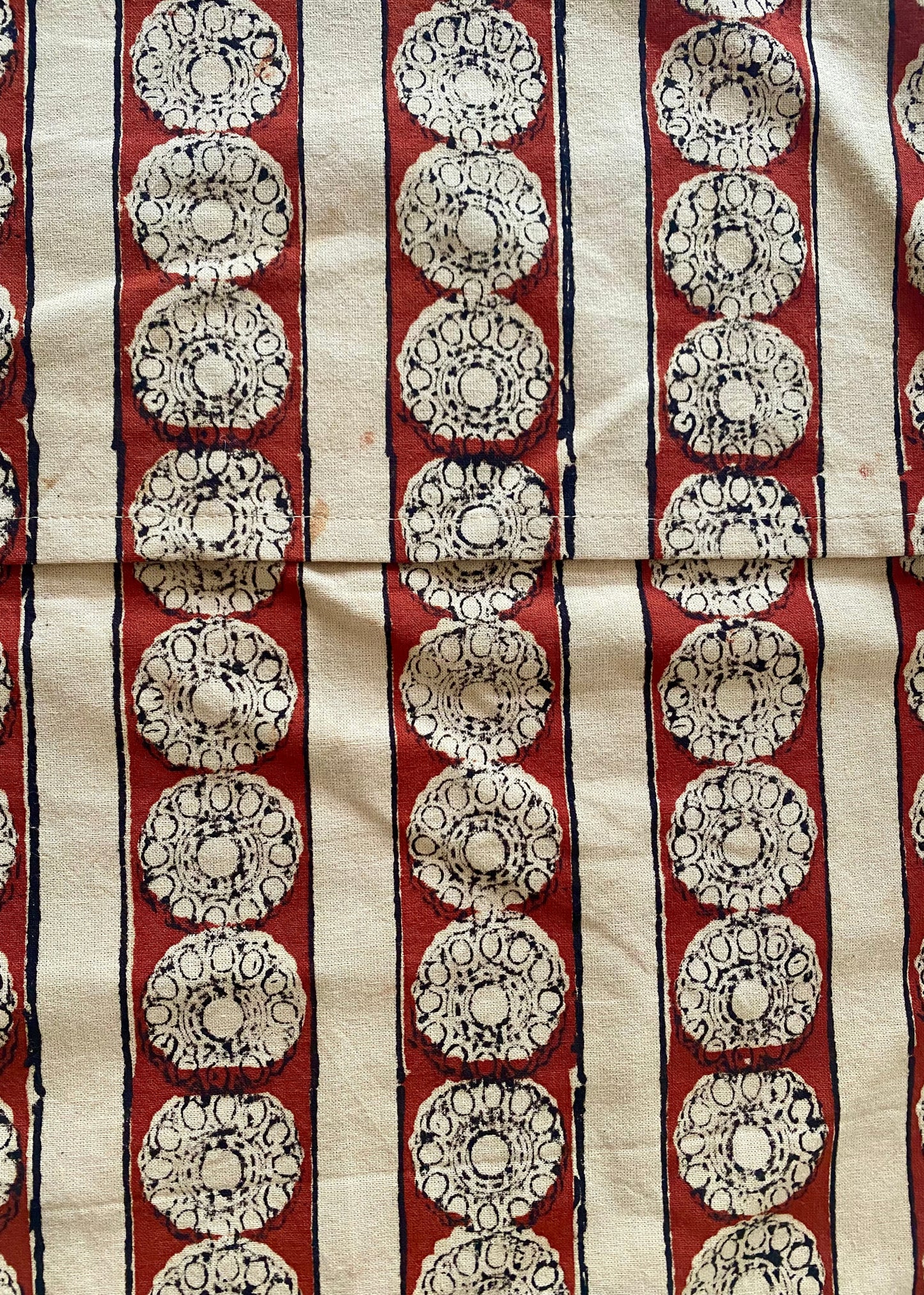 Katoenen kussen met herfstkleuren - 40x40 cm