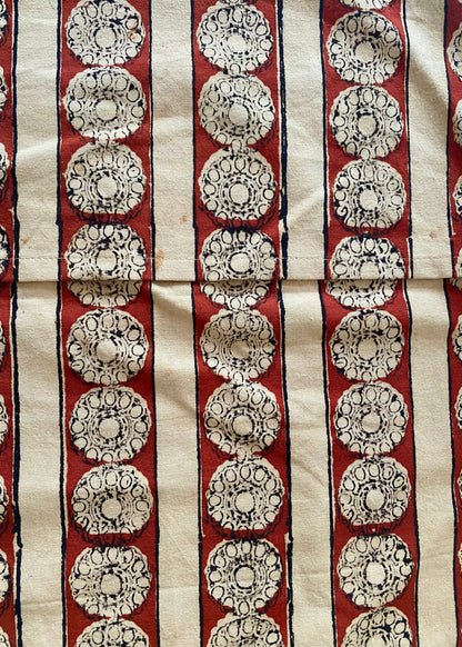 Katoenen kussen met herfstkleuren - 40x40 cm