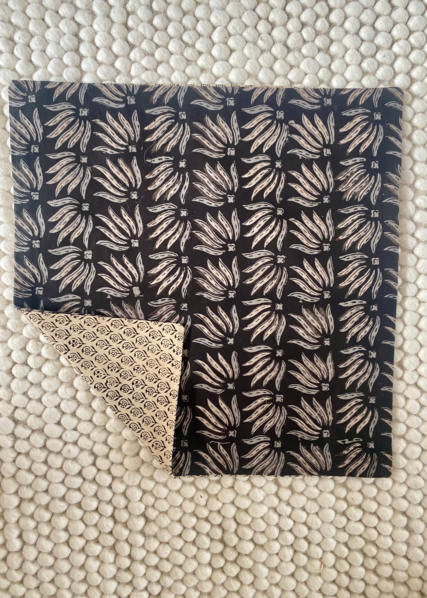 Katoenen kussen met herfstkleuren - 40x40 cm