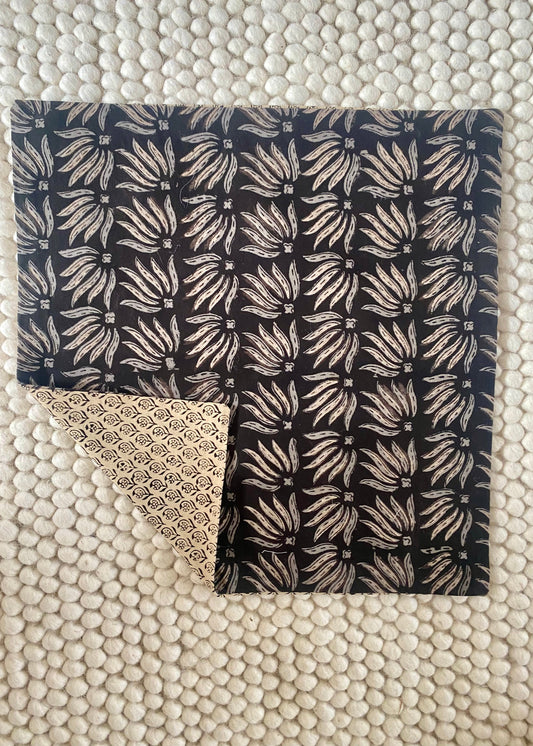 Katoenen kussen met herfstkleuren - 40x40 cm