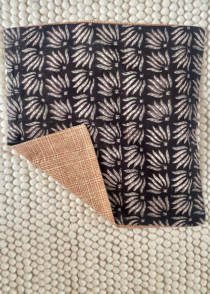 Katoenen kussen met herfstkleuren - 40x40 cm