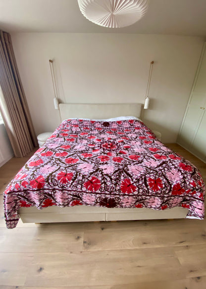 Handgemaakte sprei sweet floral