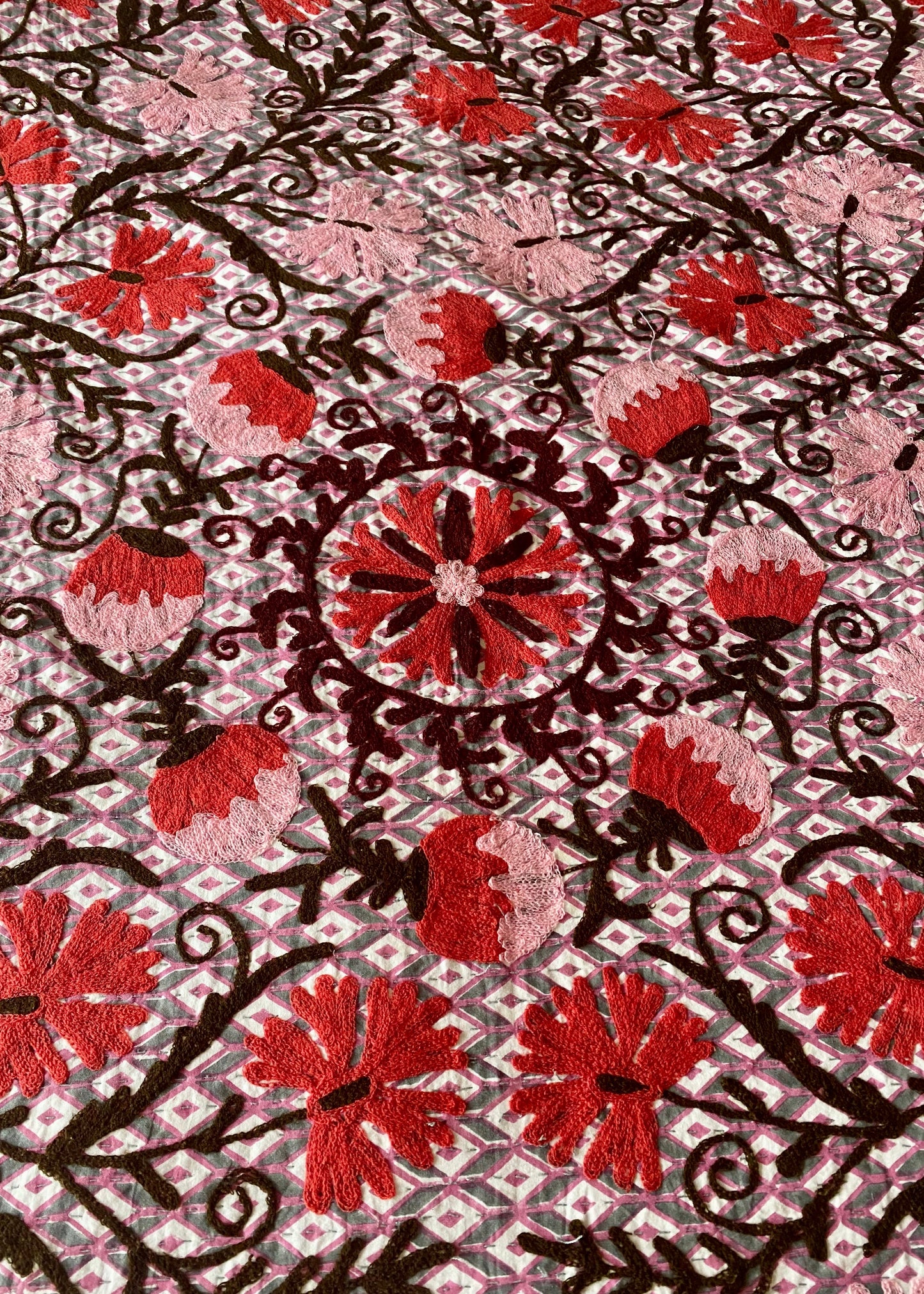 Handgemaakte sprei sweet floral