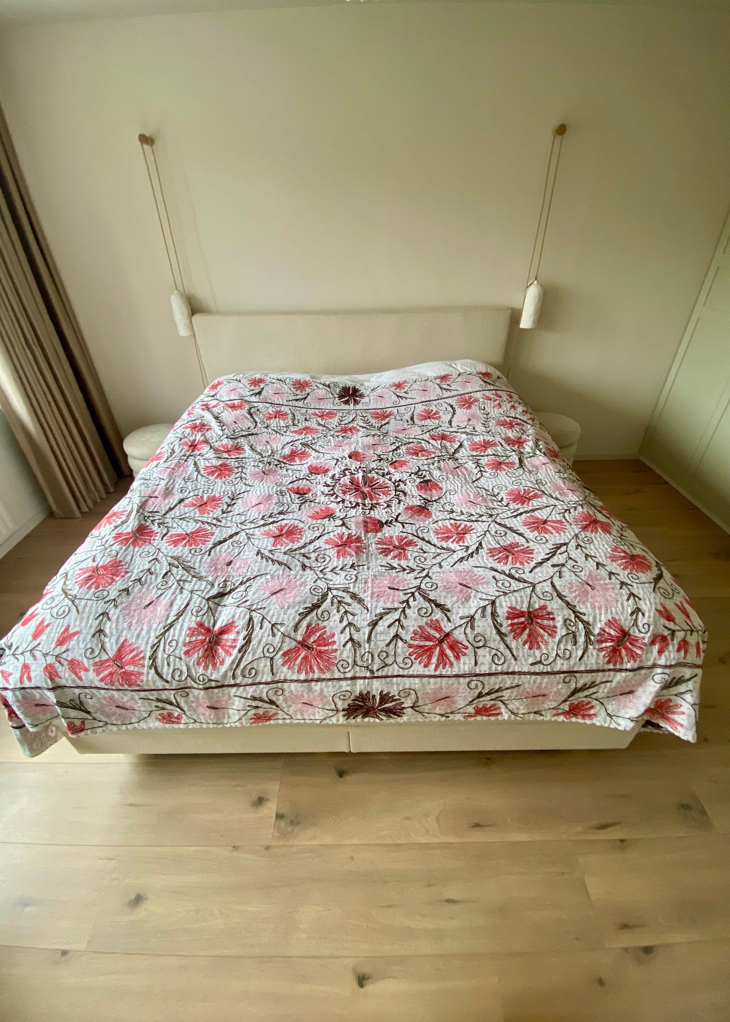 Handgemaakte sprei sweet floral