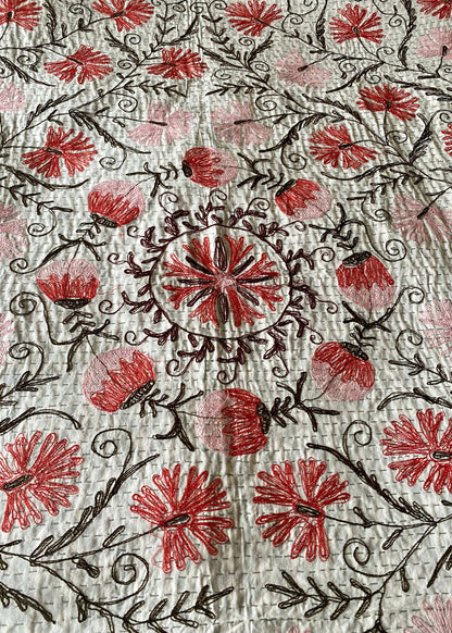 Handgemaakte sprei sweet floral