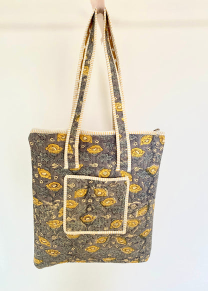 Laptoptas yellow flower