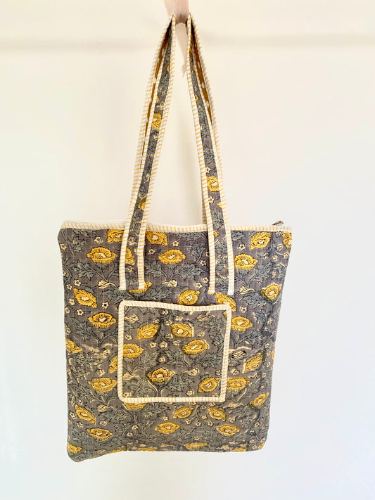 Laptoptas yellow flower