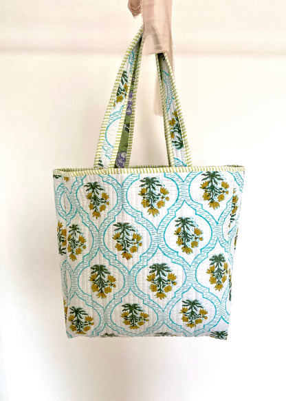 Handgemaakte handtas green dream