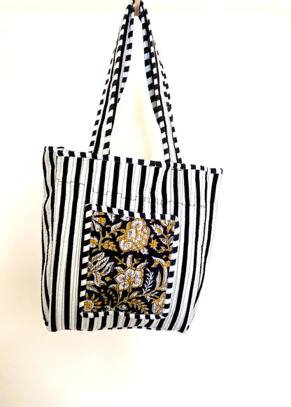 Handgemaakte handtas glow in the dark