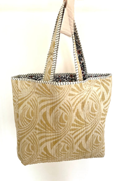 Handgemaakte handtas floral