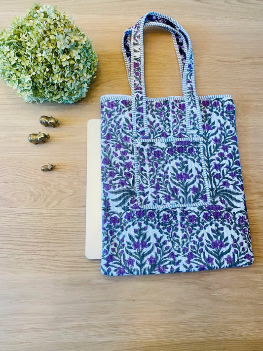 Laptoptas lavender