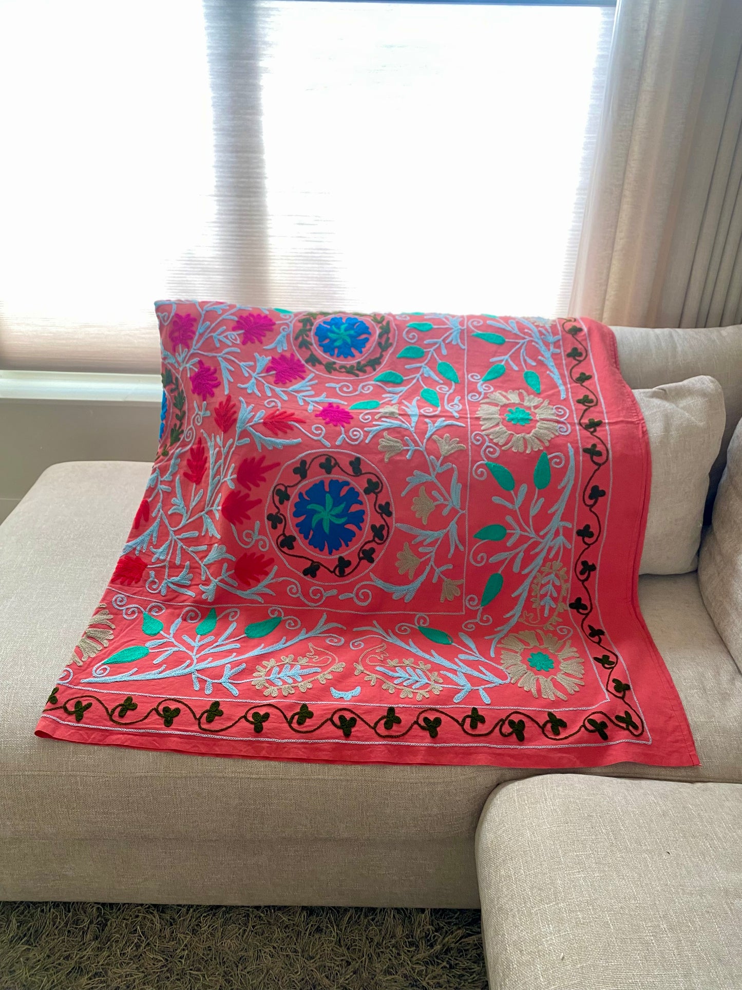 Handgemaakte sprei ibiza stijl