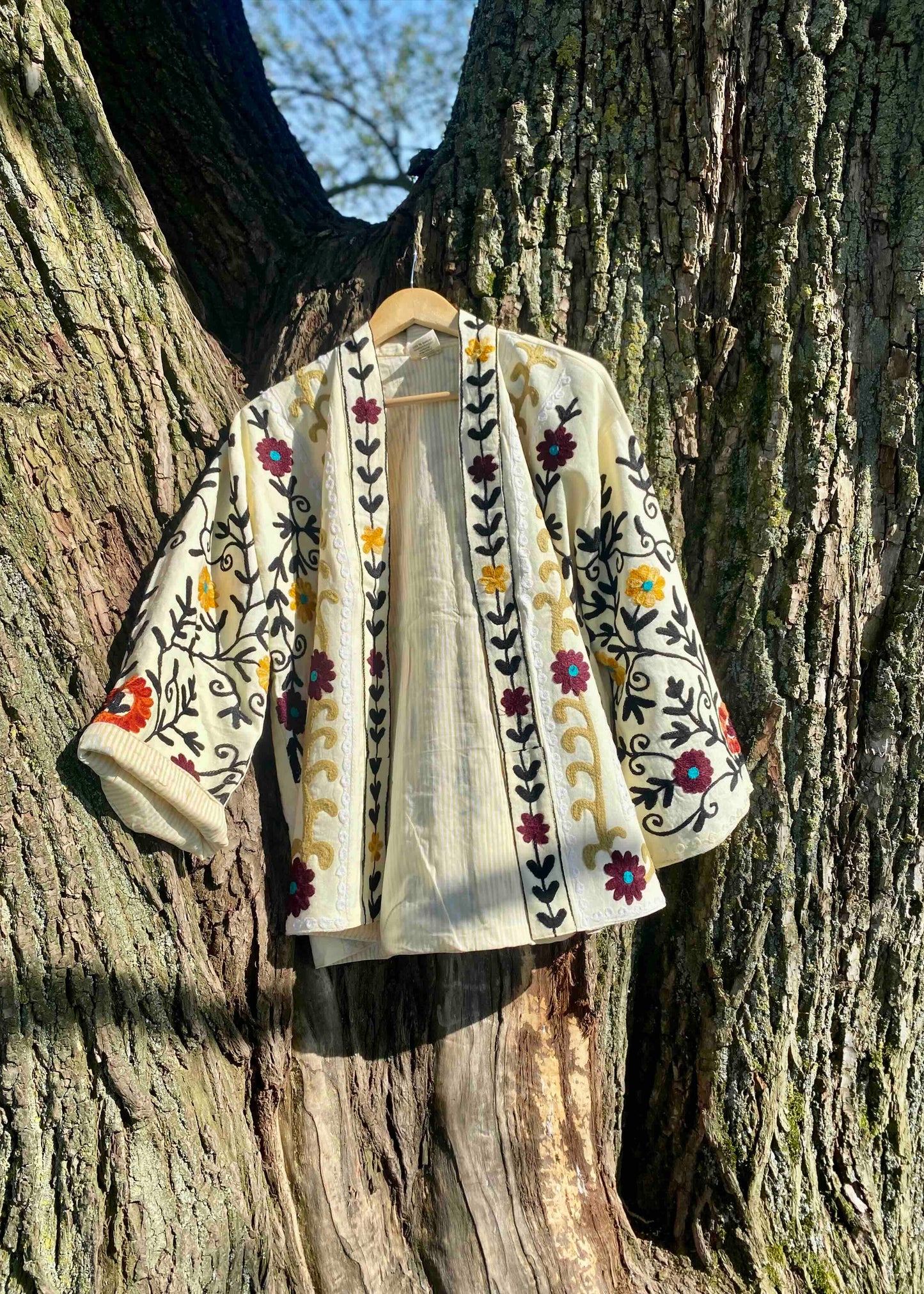 Suzani Vest Geel
