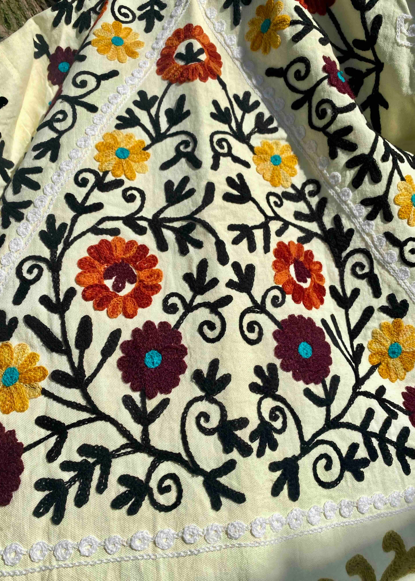 Suzani Vest Geel