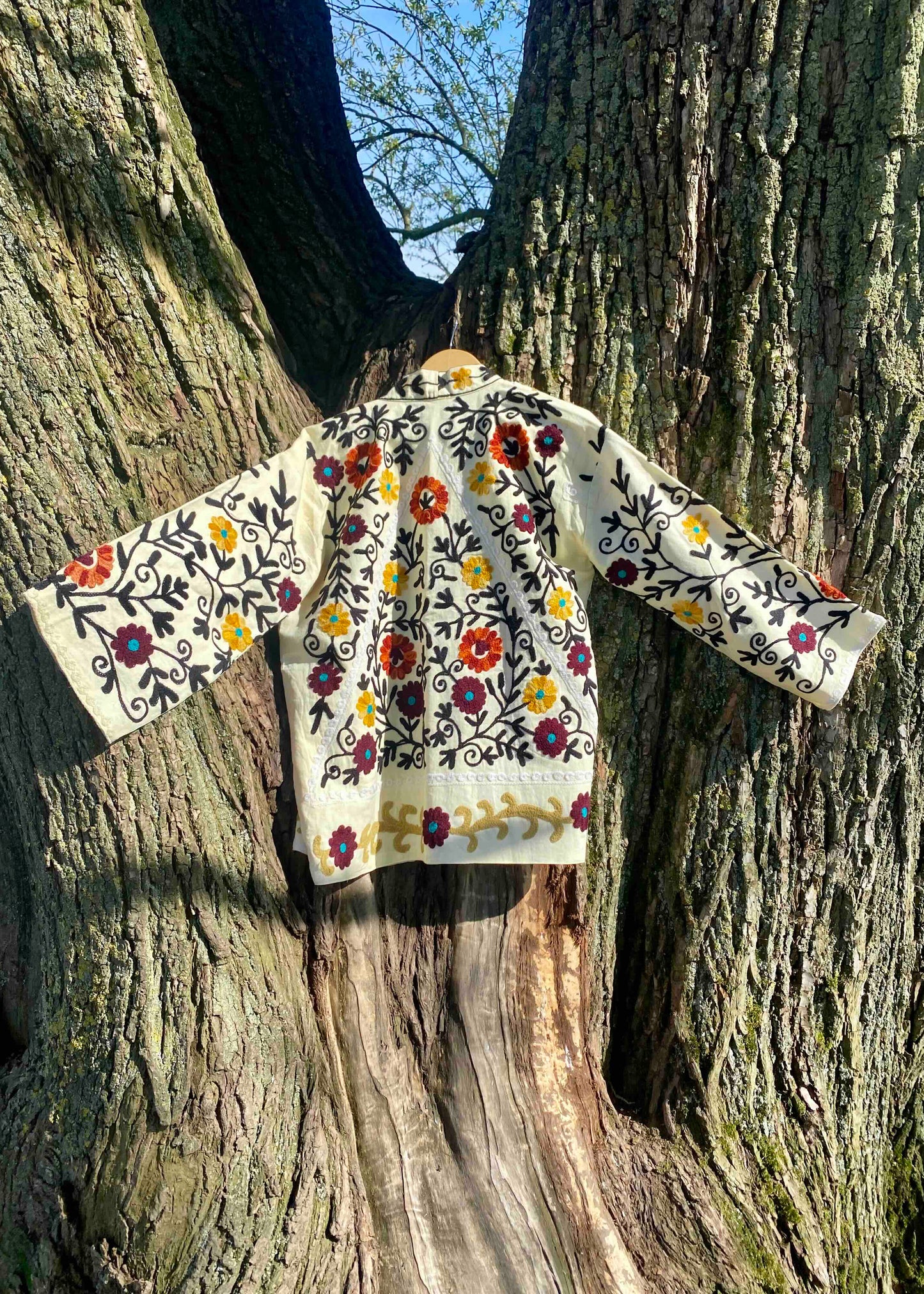 Suzani Vest Geel