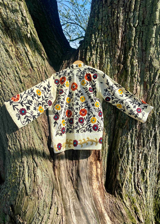 Suzani Vest Geel