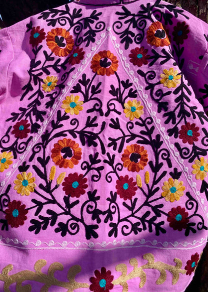 Suzani Vest Roze