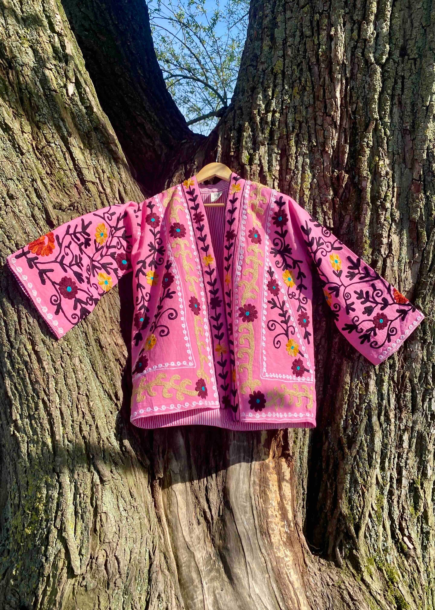Suzani Vest Roze