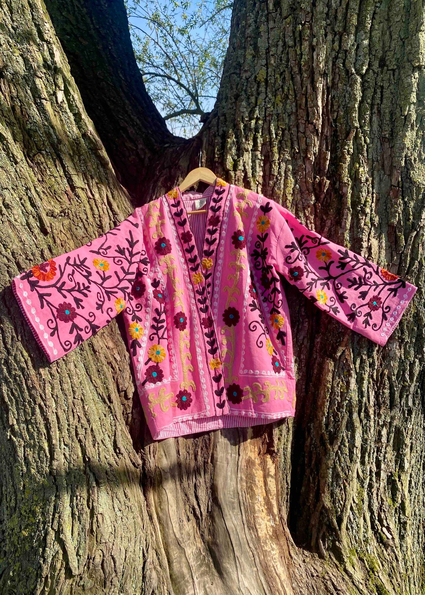 Suzani Vest Roze