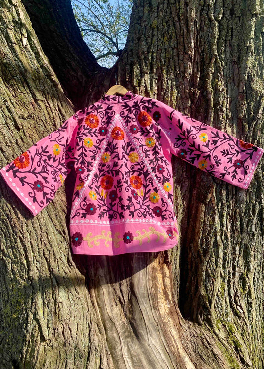 Suzani Vest Roze