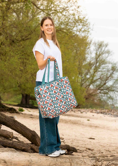 Floral Tote Bag