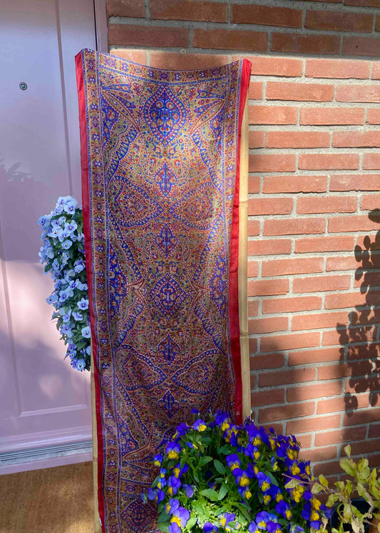 Zijden Sjaal Rood
