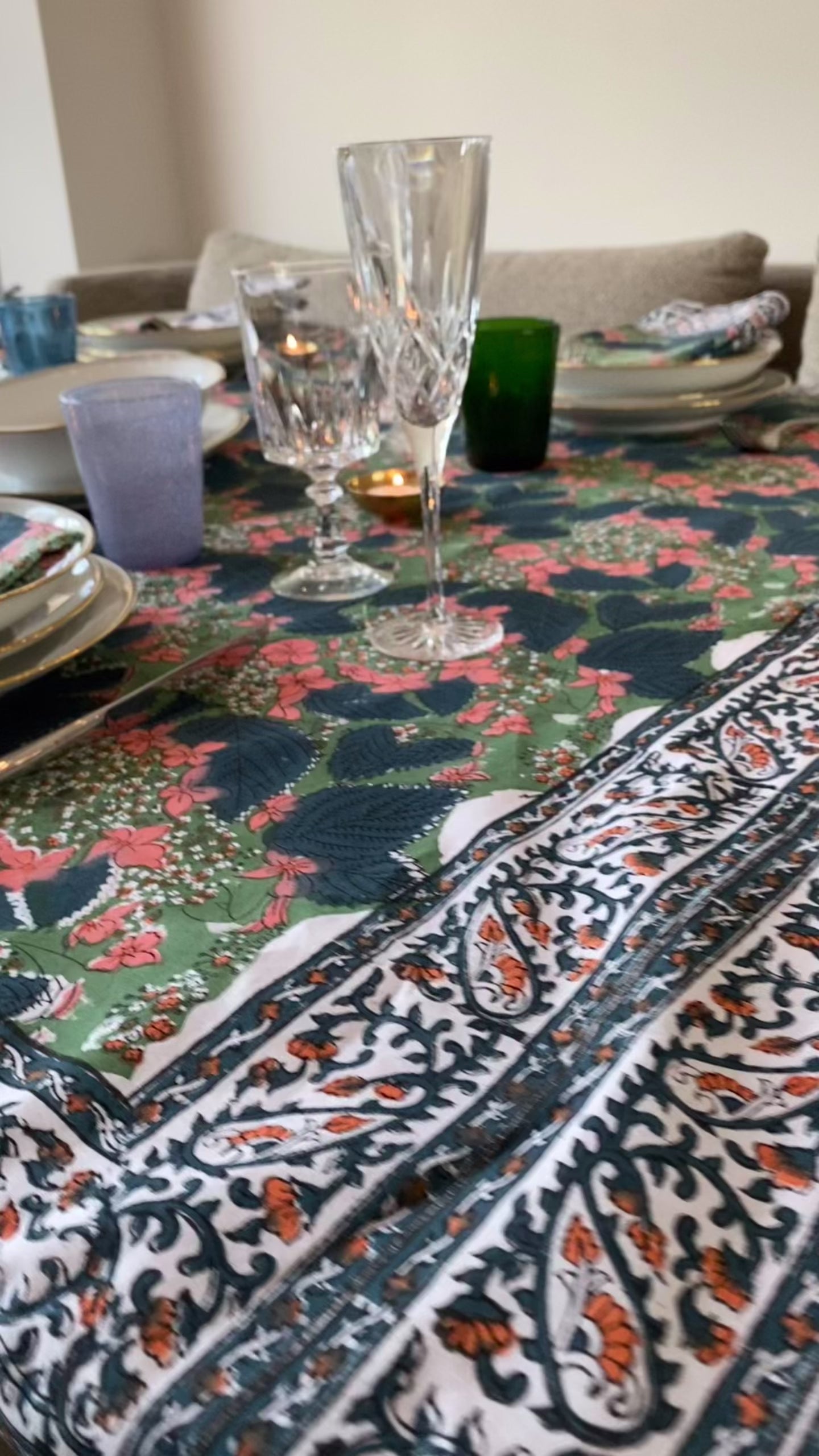 Christmas tablecloth